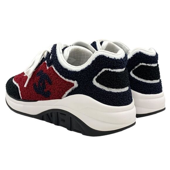 Chanel Sneakers Shoes Pile Coco Mark Multicolor Men's - Picture 4 of 10